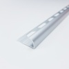 MP 25/01 Профиль 1/4 круга для плитки до 12 мм, алюминий анодированный, цвет серебро, длина 2700 мм