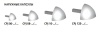 CPJ06-04 - Капсула для наружнего соединения профиля PROJOLLY H= 06 мм, ПВХ, цвет светло-бежевый